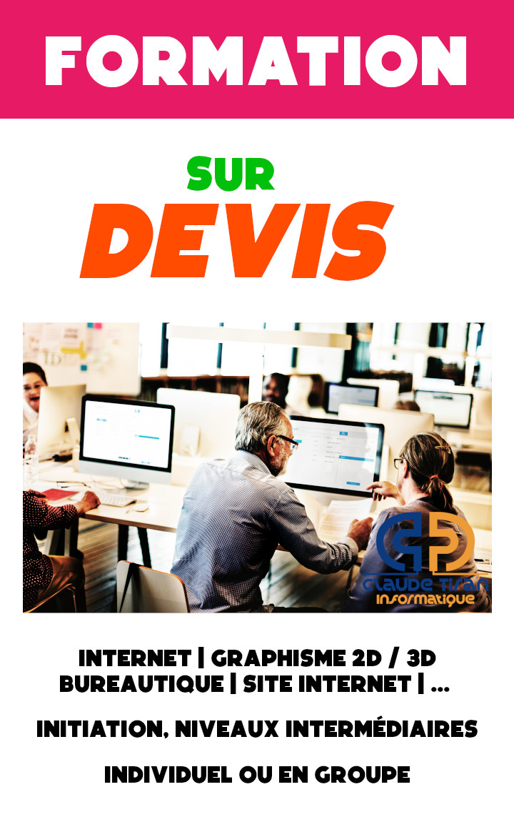 Claude Tiran - Formation - Sur devis