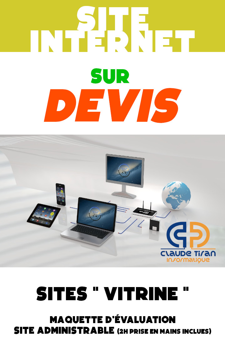 Claude Tiran - Sites internet - Sur devis
