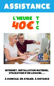Claude Tiran - Assistance - 40€/heure
