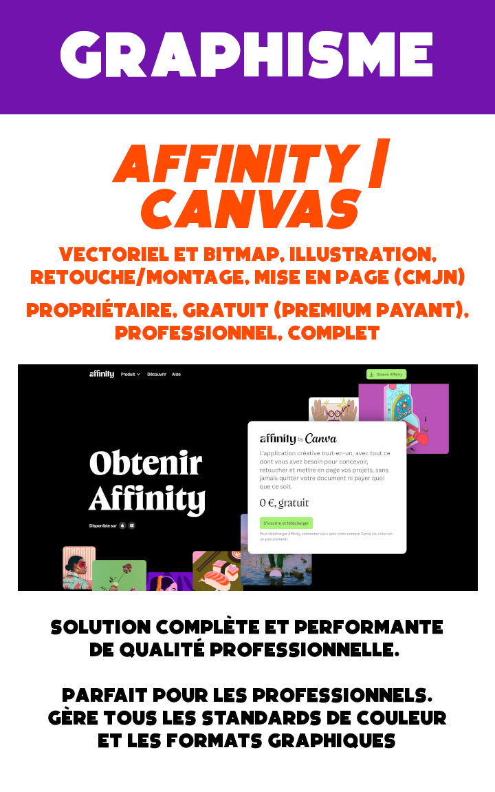 Lire la suite à propos de l’article Affinity | Canvas