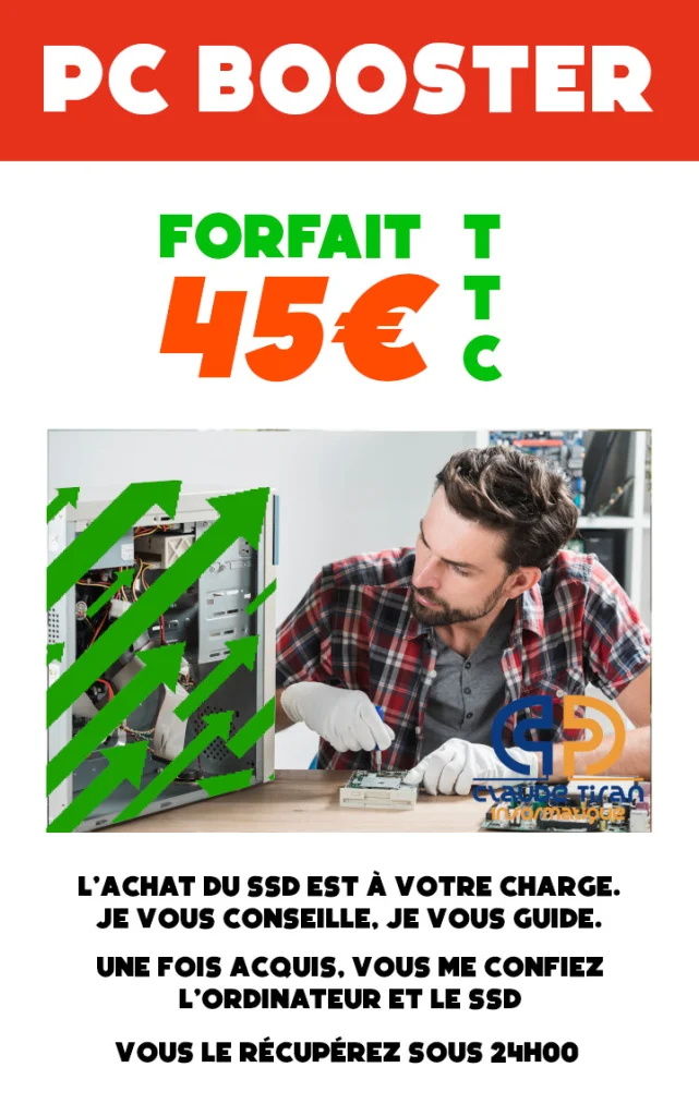 Claude Tiran - PC Booster - 45€