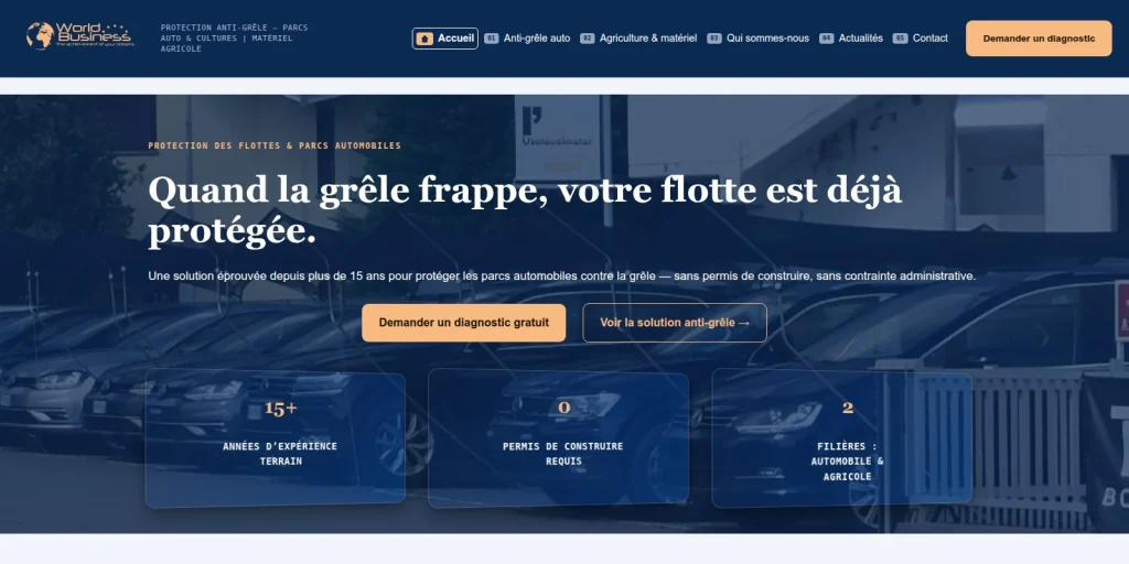 Capture d’écran du site World-Business